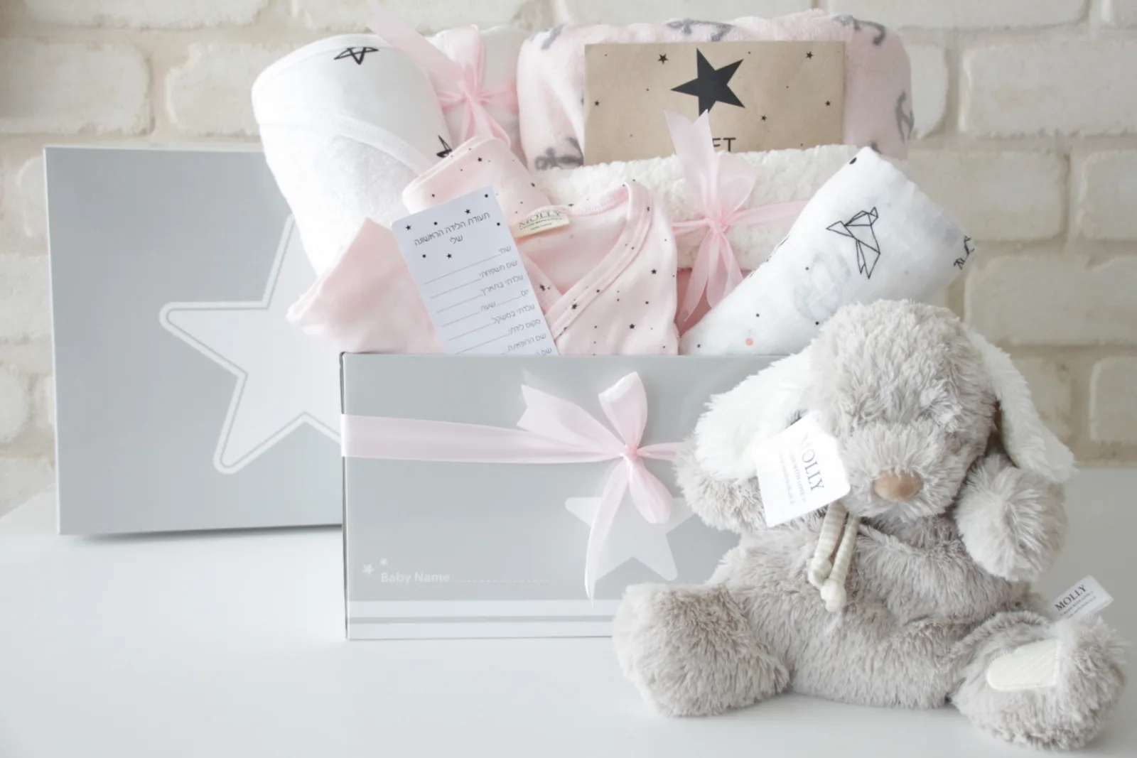 מארז לידה פרימיום & כלב פרווה Molly