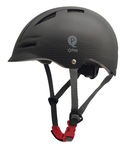קסדת ילדים שחורה Qplay