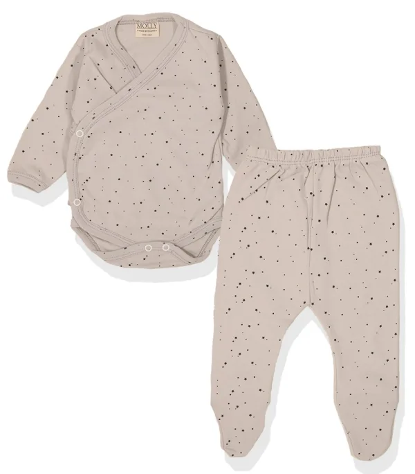 סט בגד גוף ומכנסים מולי סט בגד גוף ומכנסים מולי