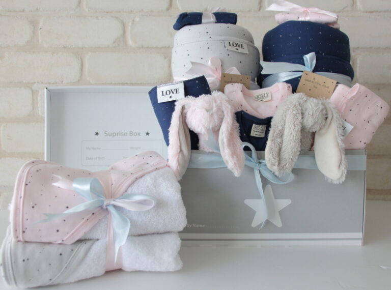 מארז בייבי מולי צמד ארנבים מתוק