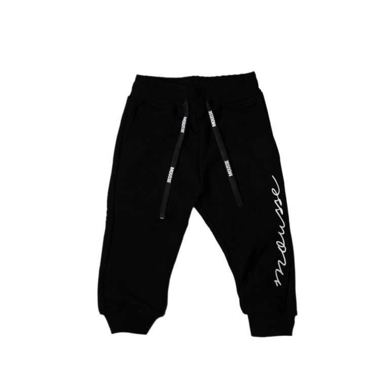 מכנסים יוניסקס פרנץ' טרי שחור MOUSSE