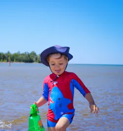 בגד ים אוברול לפעוטות וילדים ZOOCCHINI