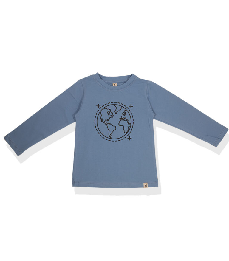 חולצת ילדים מפת העולם Molly