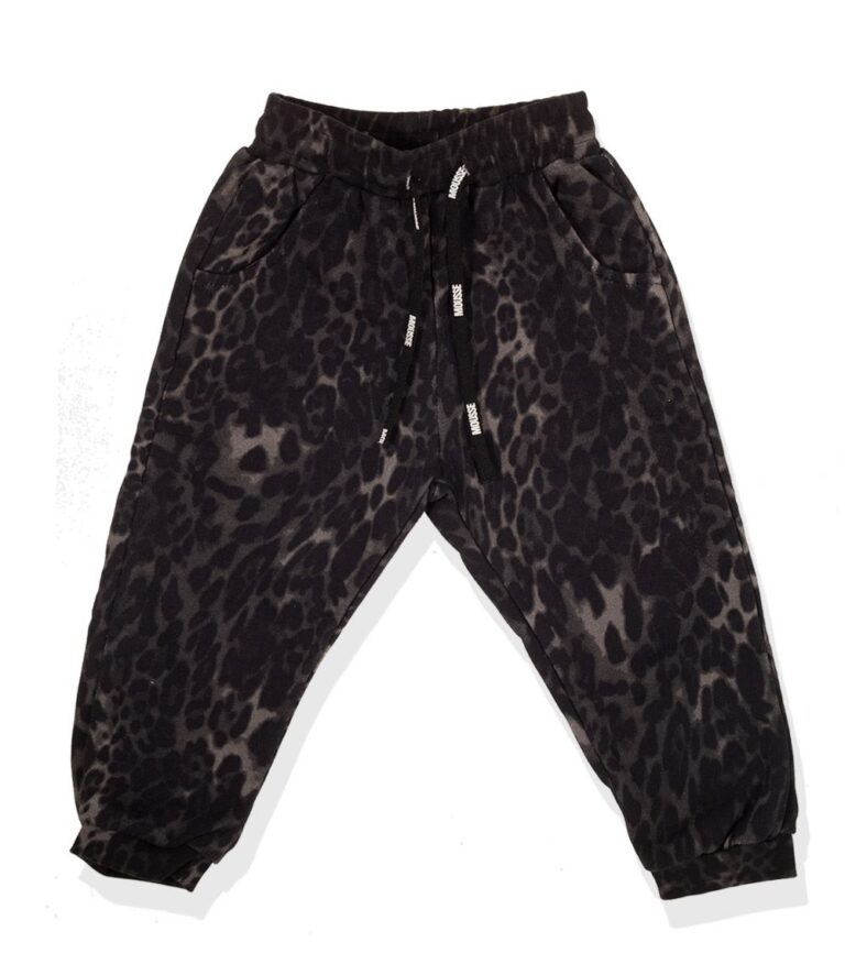 מכנסים פרנץ אפור שחור מנומר MOUSSE