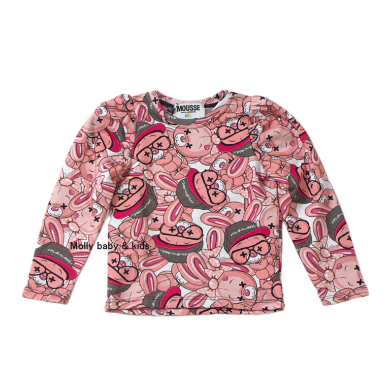 חולצת דנטל פרנץ טרי ארנבים mousse