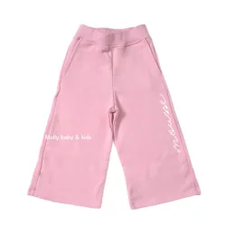 מכנסי בנות מתרחבות פרנץ טרי ורודים MOUSSE