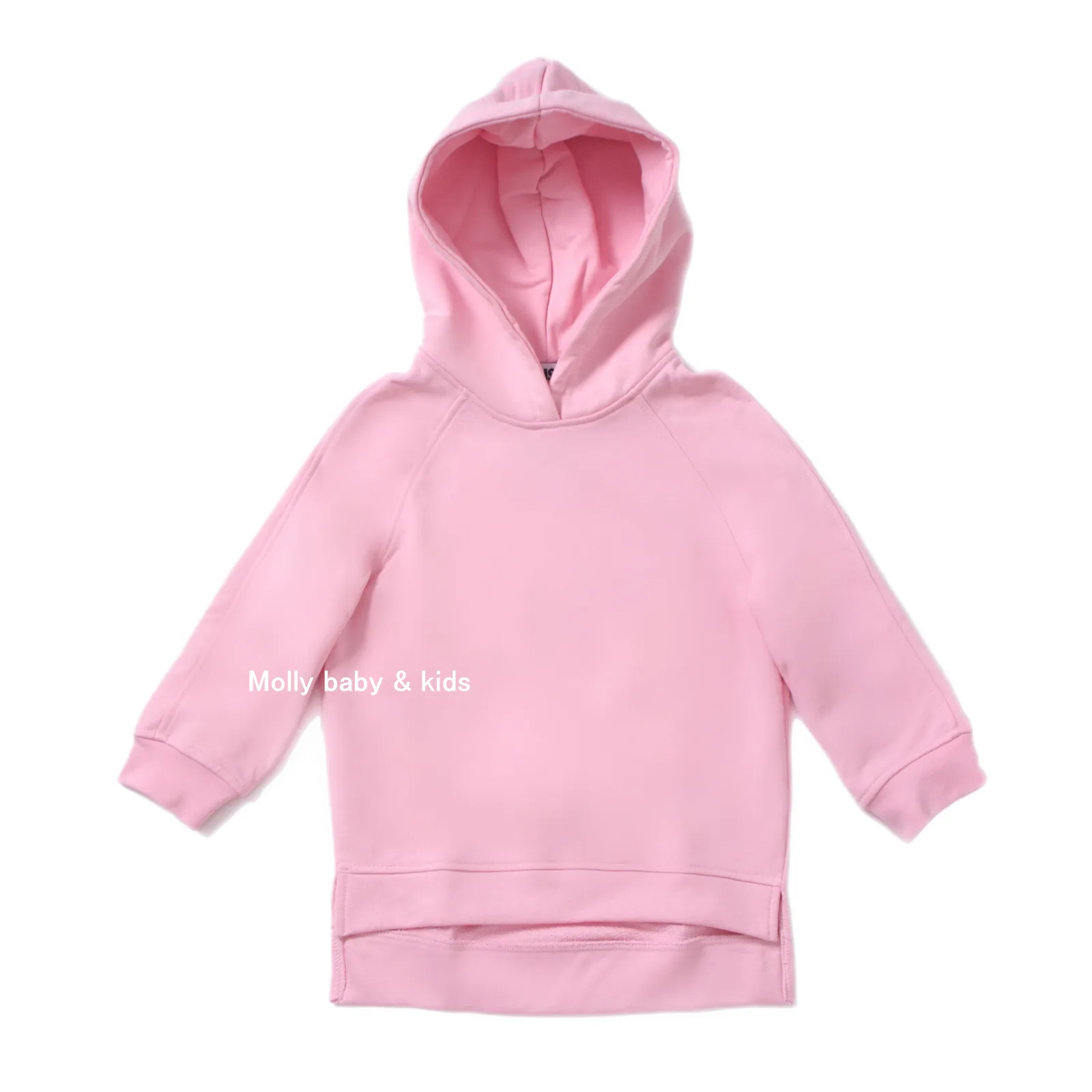 חולצת קפוצו'ן פרנץ טרי ורוד MOUSSE