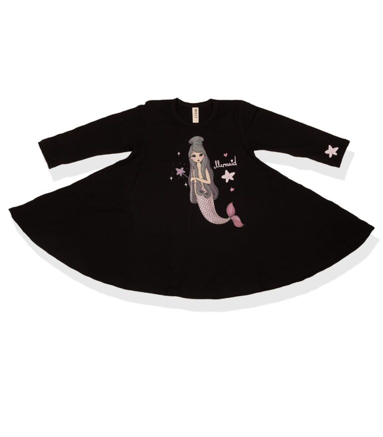 שמלה מסתובבת בת הים