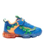 נעלי ילדים מאירות דינוזאור