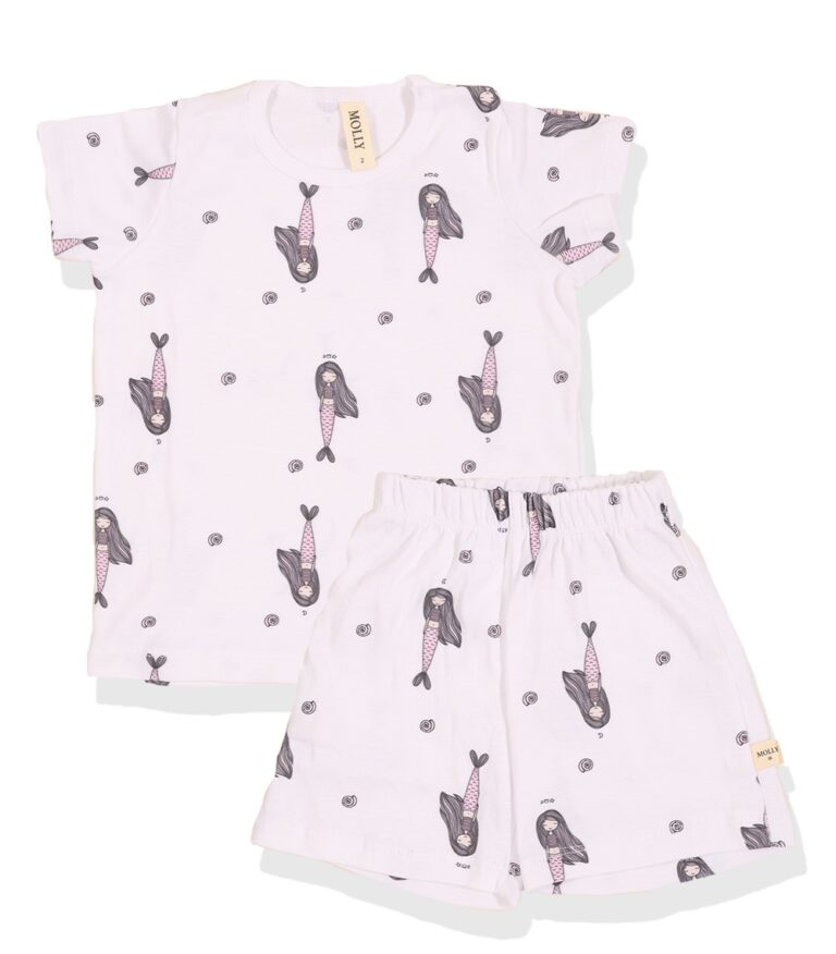 פיג'מת ילדים בת הים MOLLY