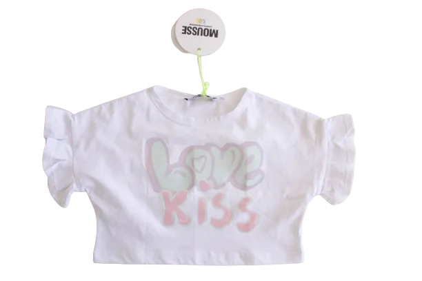 חולצת בנות בטן Mousse