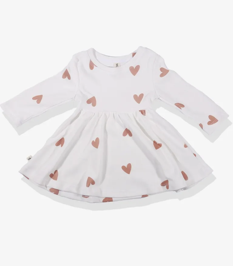 שמלת מותן לילדות לבבות