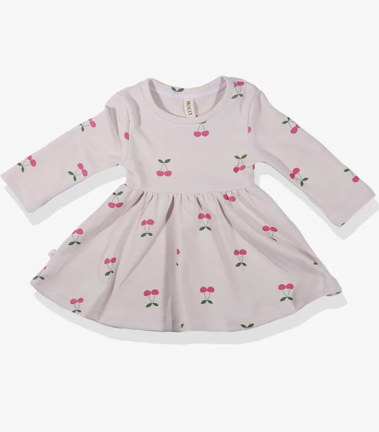 שמלת מותן לילדות דובדבנים