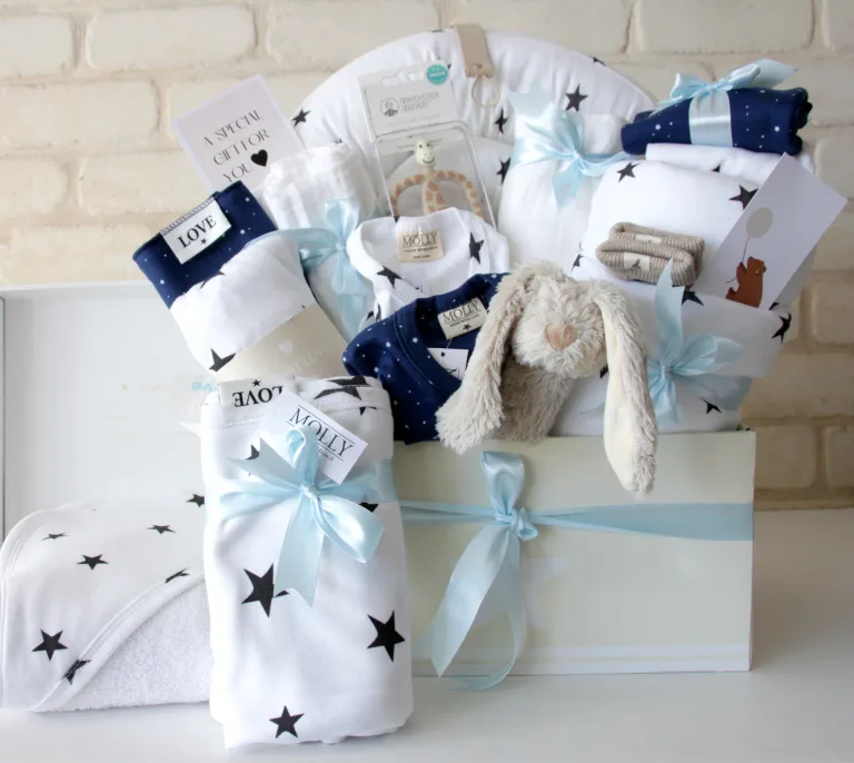 מארז מתנה שפע של מתנות לבייבי וליולדת Molly