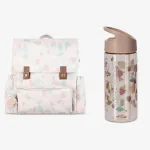 תיק לגן כולל בקבוק עם קש