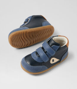 מגפי צעד ראשון בובוקס CHAMP HIGH NAVY-VINTAGE INDIGO