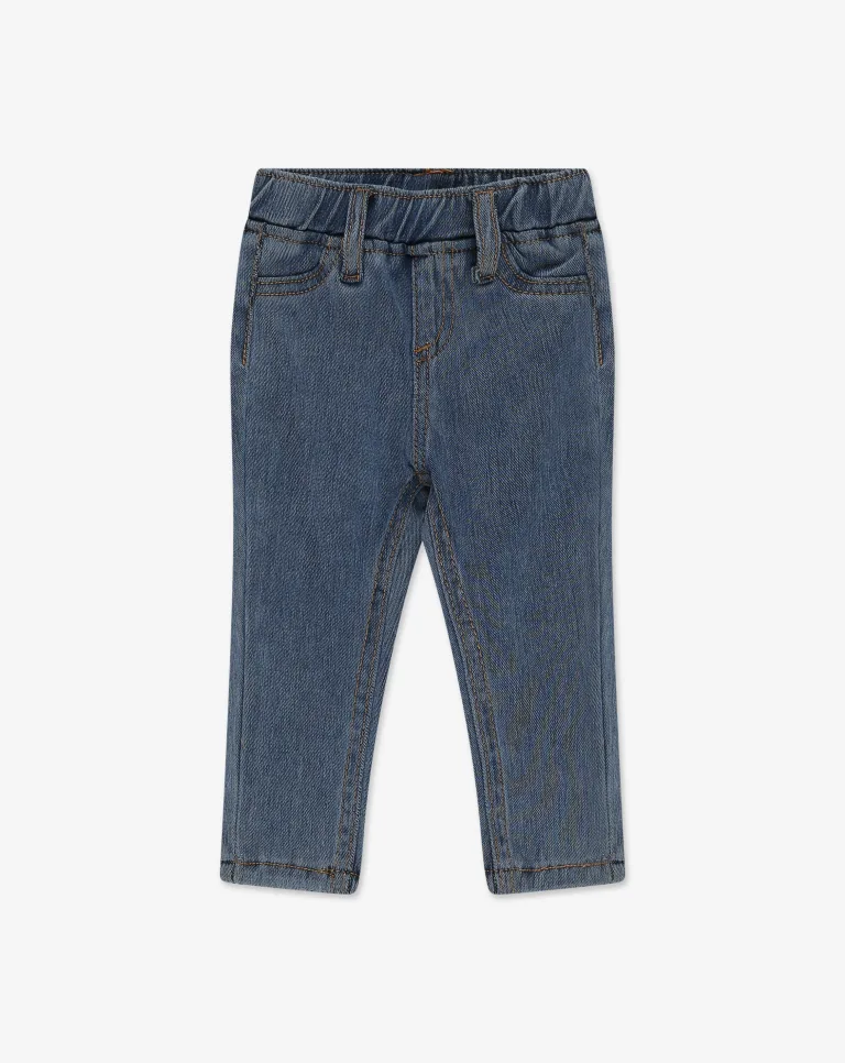 מכנסי ג'ינס עם גומי לתינוקות