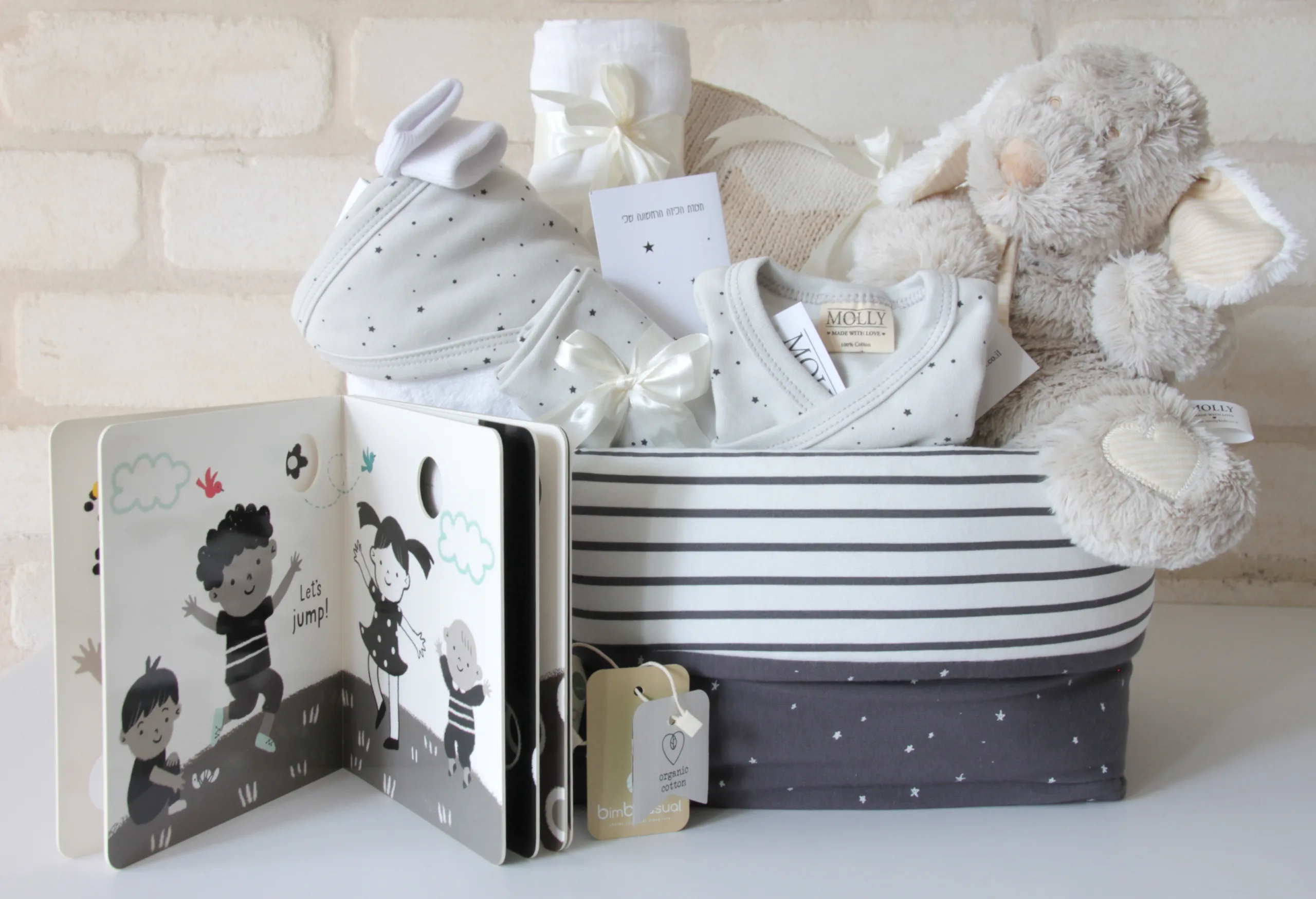 מתנת החלומות ליולדת ולבייבי יוניסקס Molly