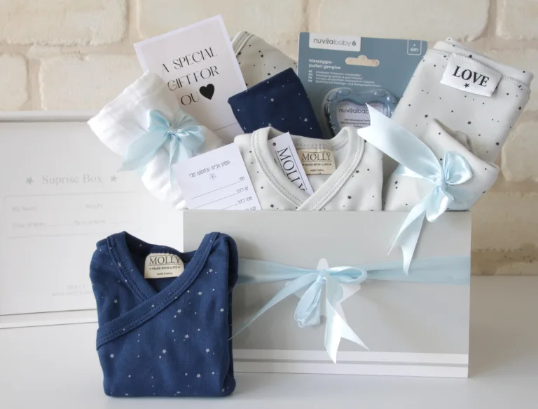 מתנה ליולדת התחלה טובה & נשכן סיליקון Molly B