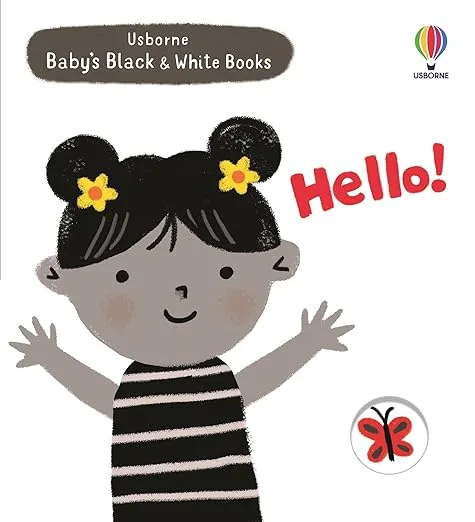Baby's Black and White Books - Hello