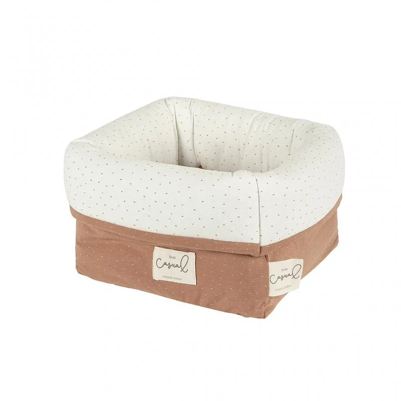 ארגונית לשידת החתלה גדולה מכותנה אורגנית עם כיסים פנימיים BimbiDreams