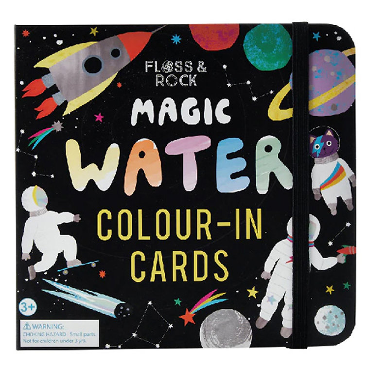 משחק כרטיסיות לילדים צביעת קסם - חלל Floss & Rock