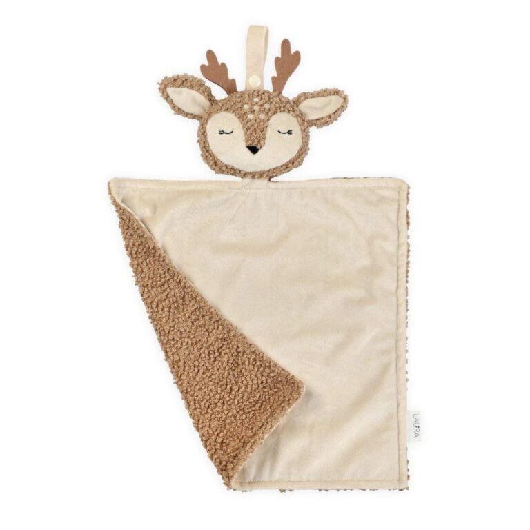 פעלולון שמיכי לפעוט לשינה ולמשחק עם תופסן מוצץ איילה